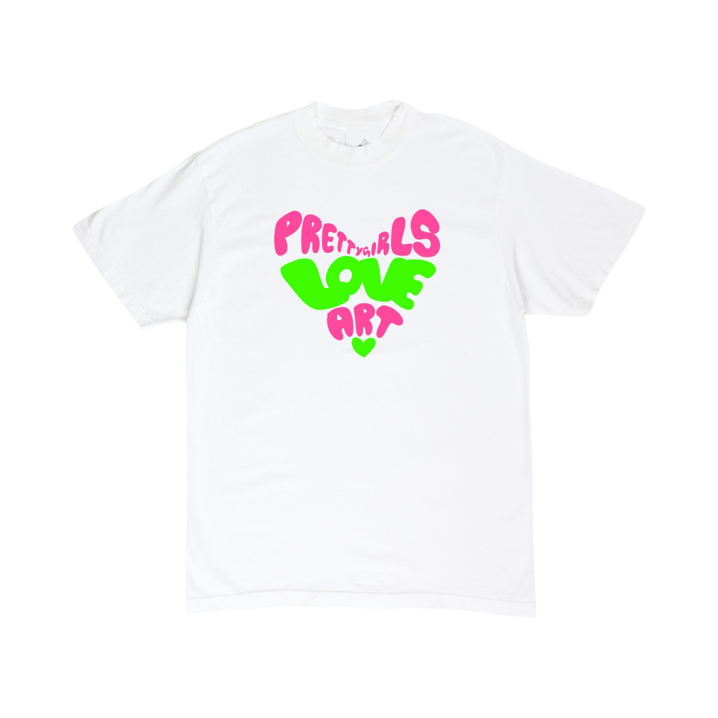 Pretty Girls Love Art Crop & Tee