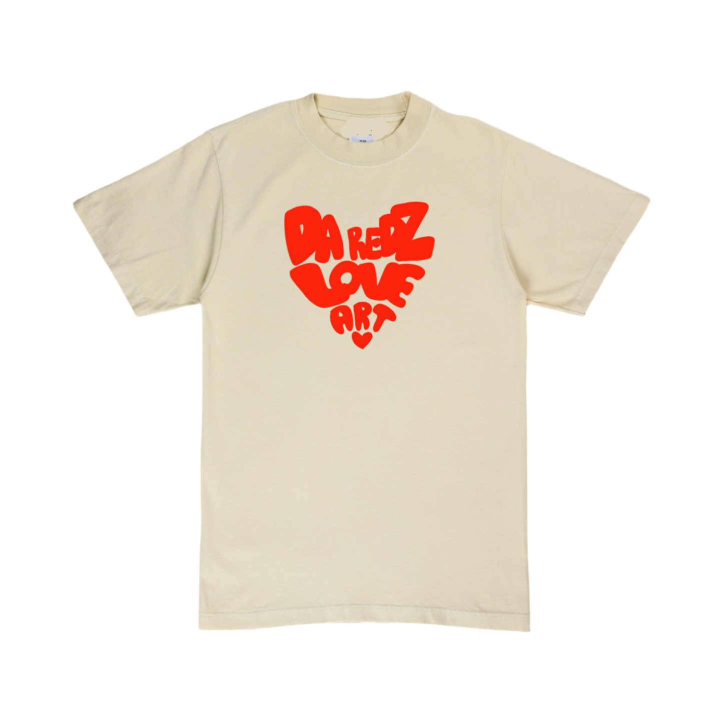 Da Redz Love Art Crop & Tee