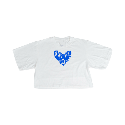 Finer Women Love Art Crop & Tee