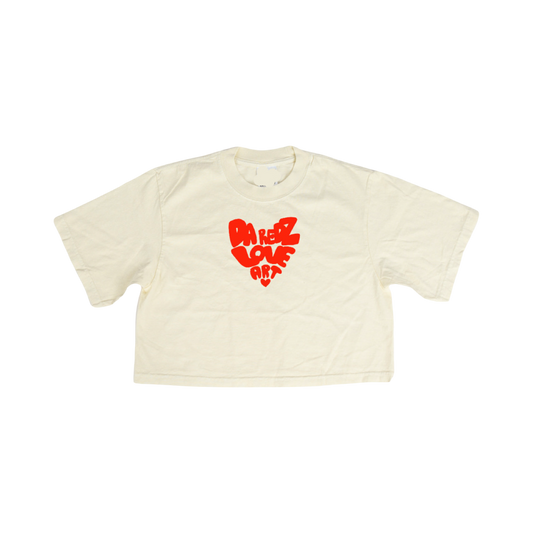 Da Redz Love Art Crop & Tee